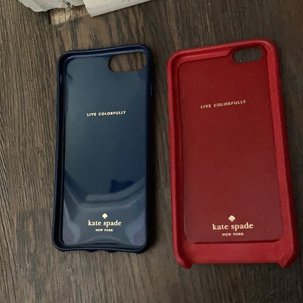 Kate Spade iPhone cases 2 for phone sizes 7 & 8.